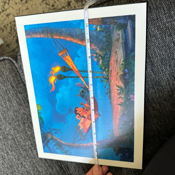 Lilo and Stitch Tropical Hammock Art Print - Picture 4 of 5